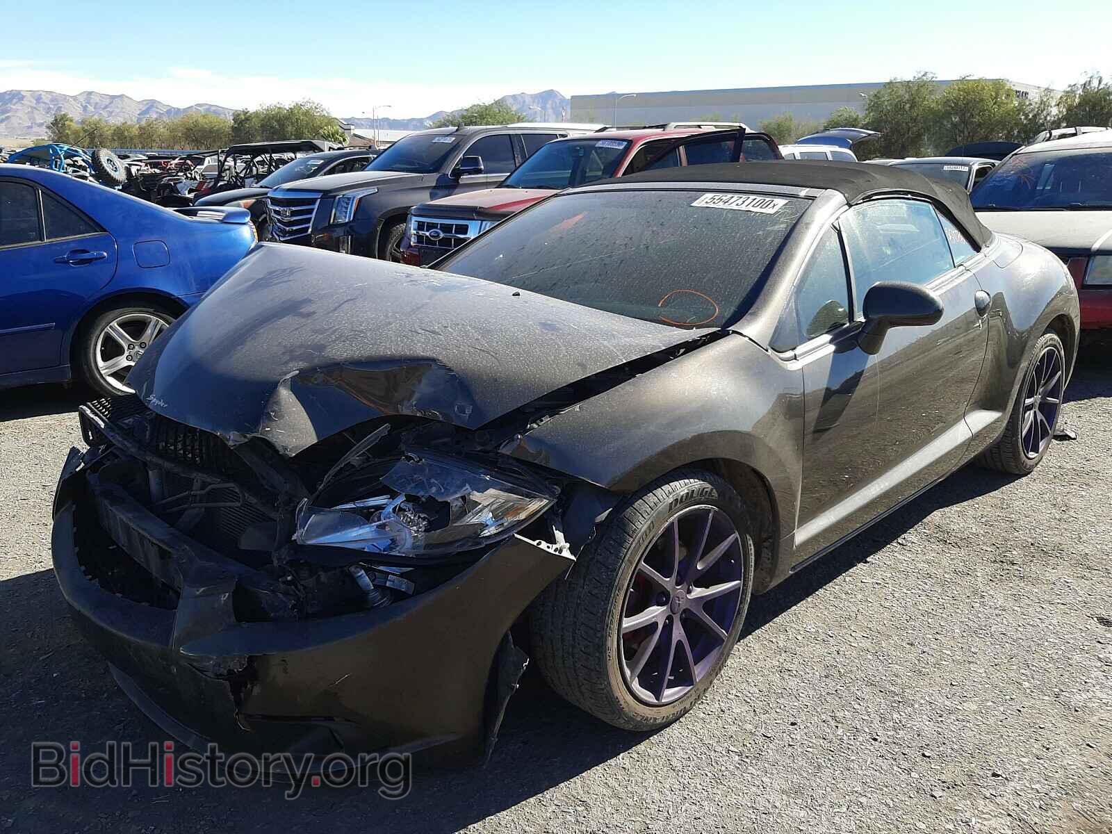 2012 MITSUBISHI ECLIPSE - VIN: 4A37L2EF6CE002757 - Фото 2