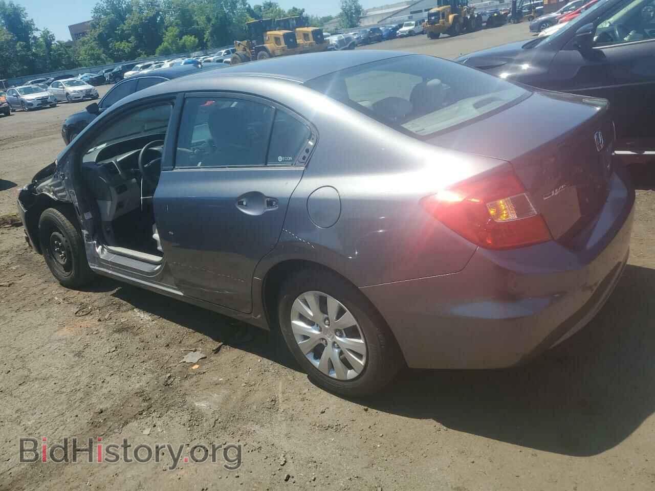 2012 HONDA CIVIC - VIN: 19XFB2F53CE362404 - Фото 2