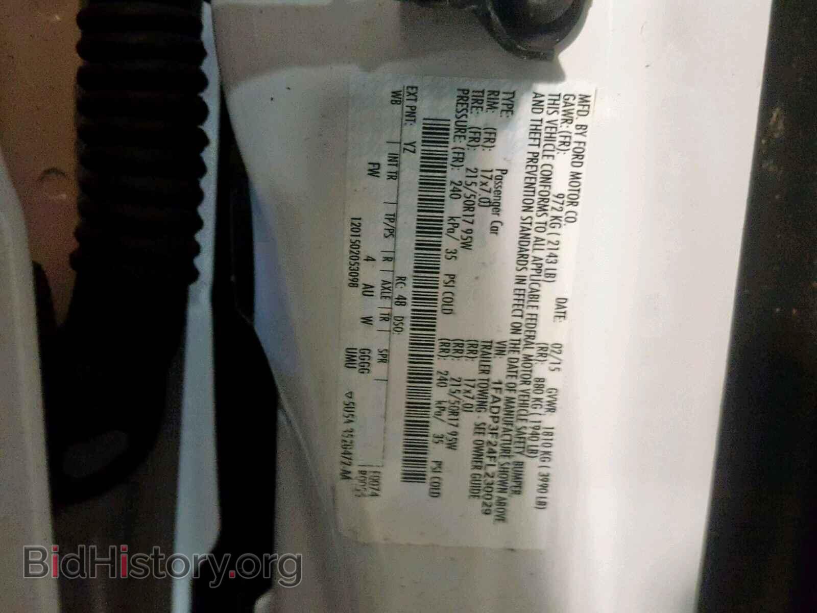 2015 FORD FOCUS - VIN: 1FADP3F24FL230029 - Фото 10