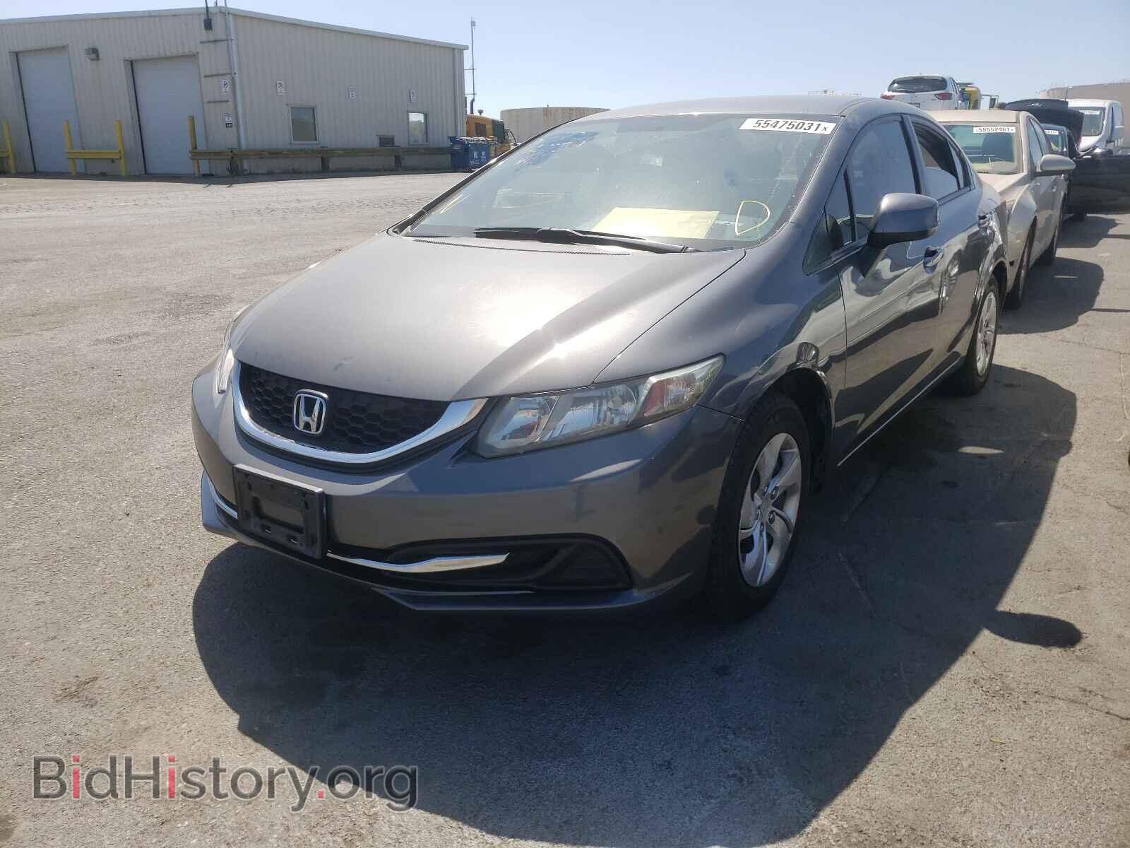 2013 HONDA CIVIC - VIN: 19XFB2F53DE239106 - Фото 2