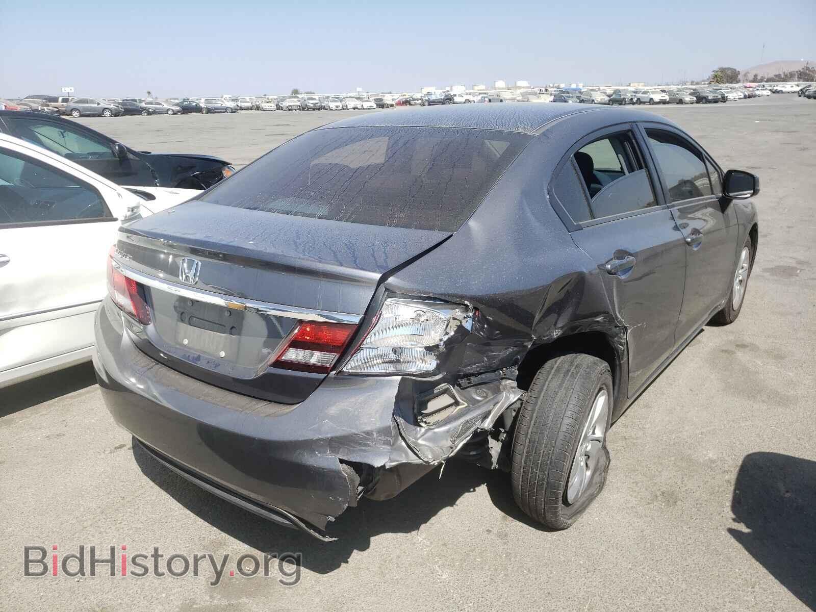 2013 HONDA CIVIC - VIN: 19XFB2F53DE239106 - Фото 4