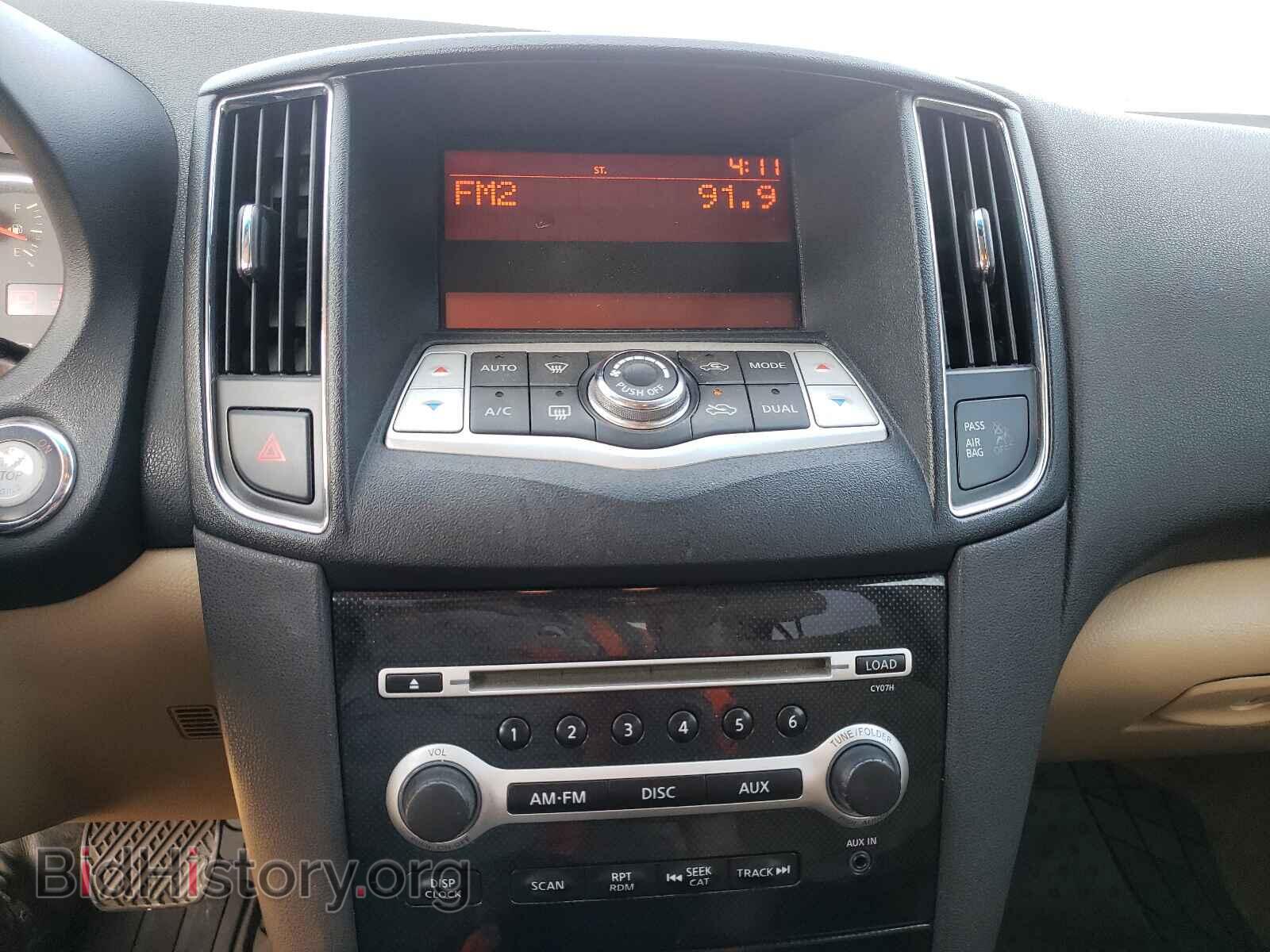 2011 NISSAN MAXIMA - VIN: 1N4AA5AP4BC804142 - Фото 9