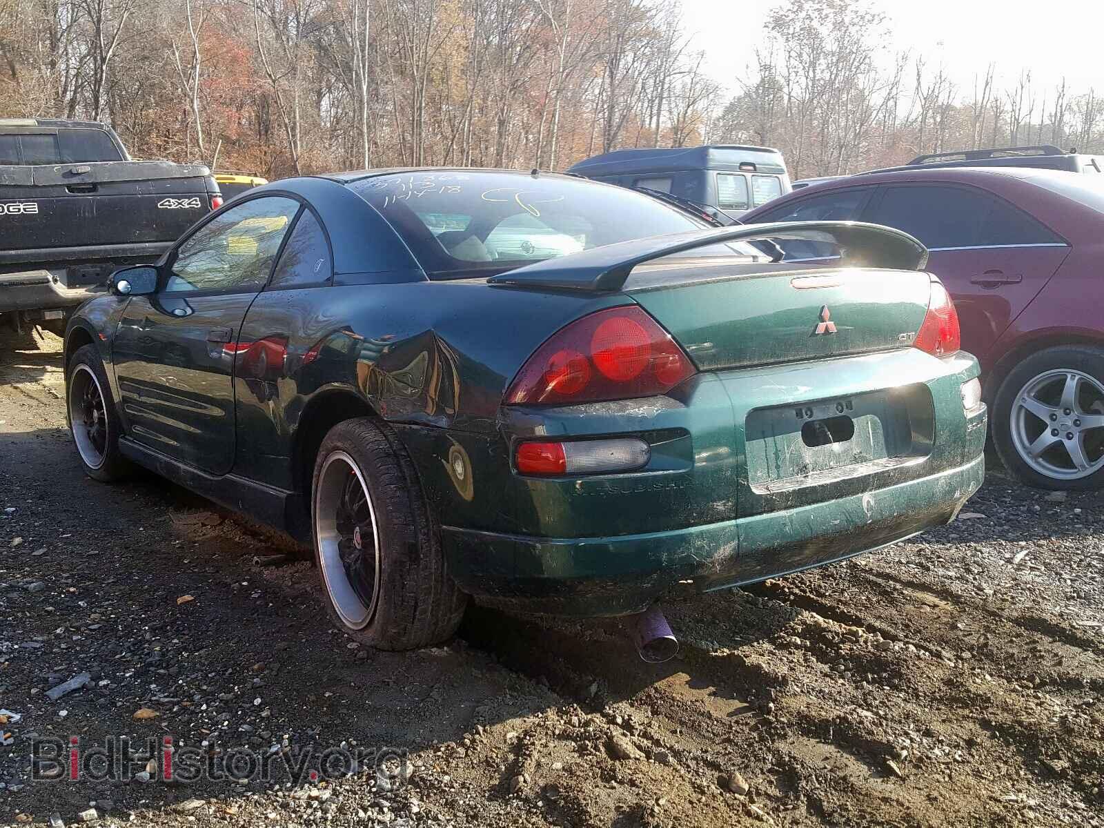 2001 MITSUBISHI ECLIPSE - VIN: 4A3AC54HX1E039673 - Фото 3