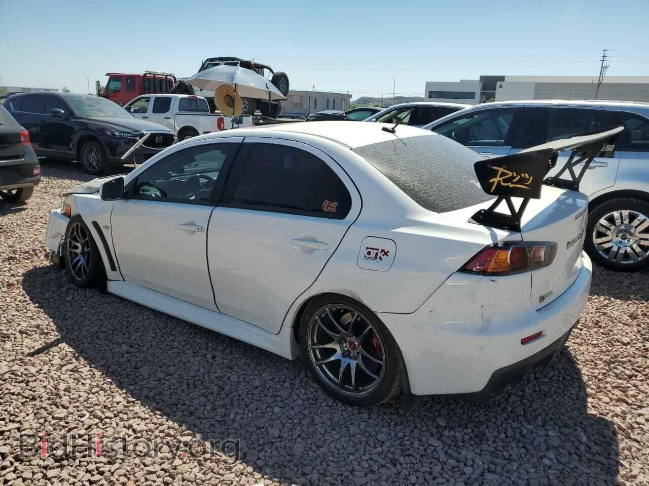2013 MITSUBISHI EVO - VIN: JA32W8FV0DU022005 - Фото 2