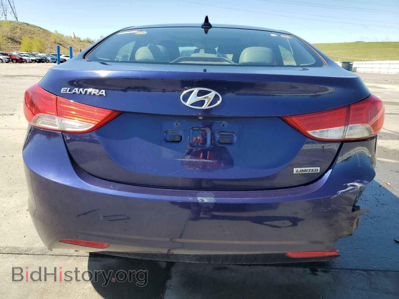 2012 HYUNDAI ELANTRA - VIN: 5NPDH4AE8CH096866 - Фото 6