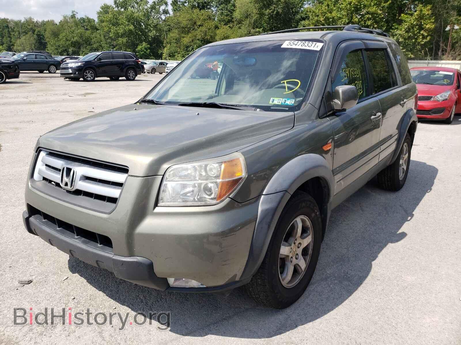 2007 HONDA PILOT - VIN: 2HKYF18777H504003 - Фото 2