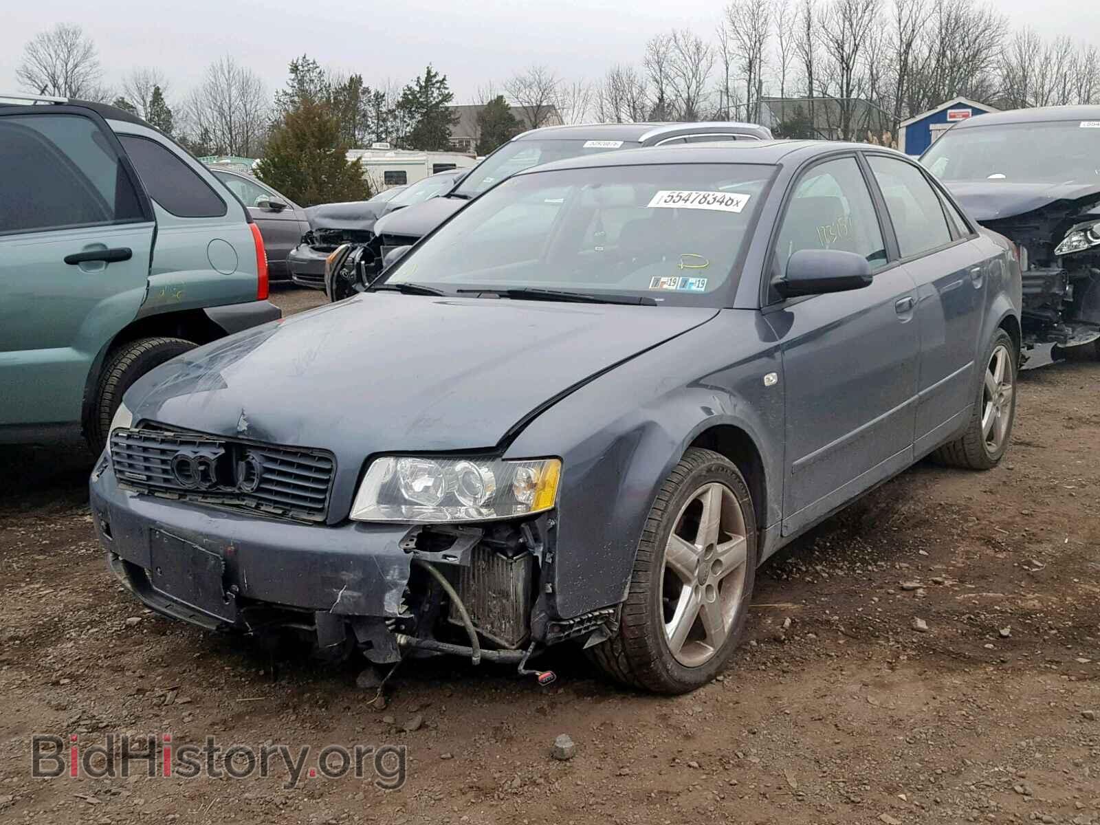 2005 AUDI A4 - VIN: WAULC68E95A117663 - Фото 2
