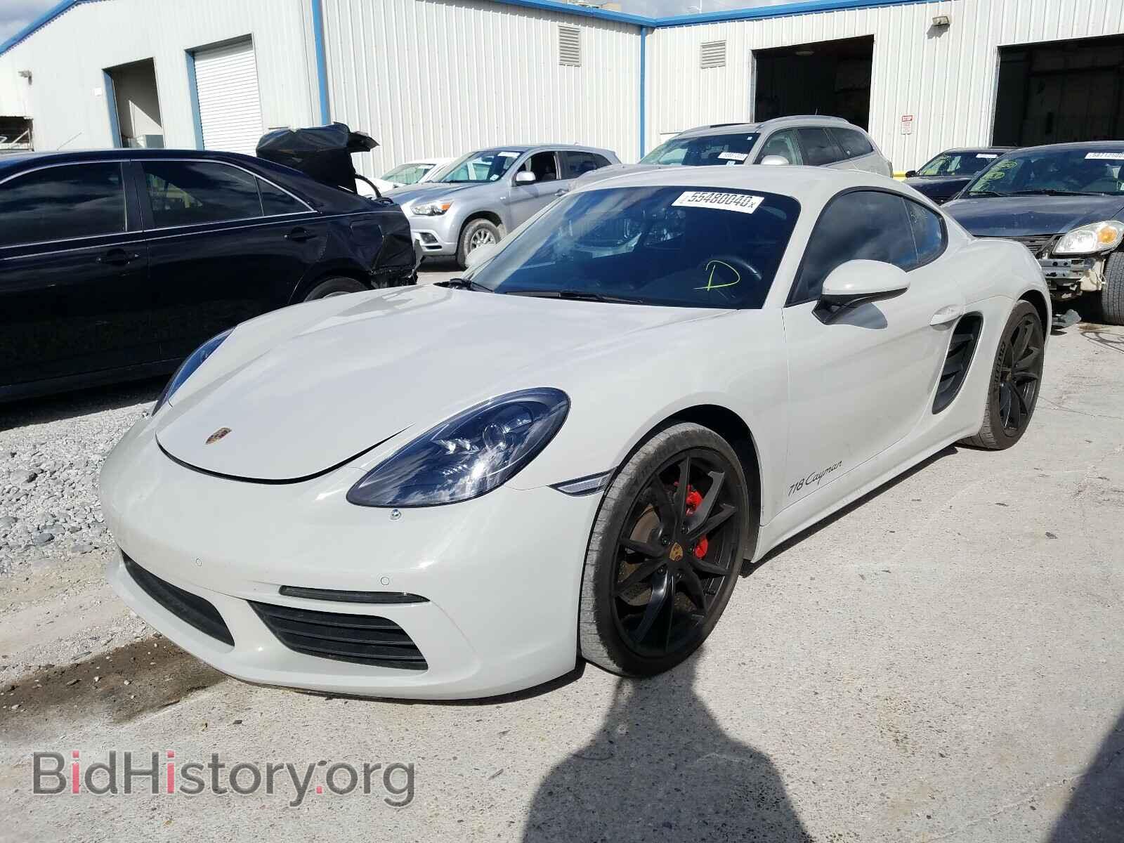 2018 PORSCHE CAYMAN - VIN: WP0AA2A8XJS260185 - Фото 2