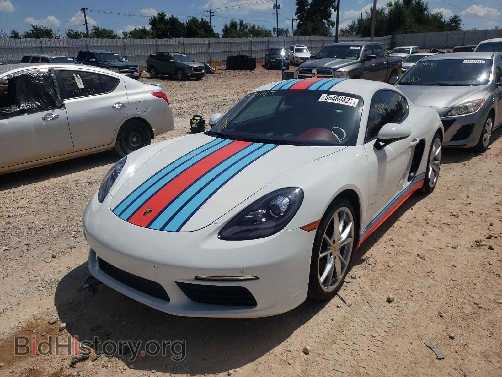 2017 PORSCHE CAYMAN - VIN: WP0AA2A81HS270467 - Фото 2