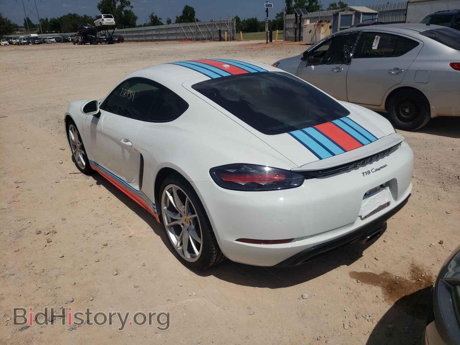 2017 PORSCHE CAYMAN - VIN: WP0AA2A81HS270467 - Фото 3