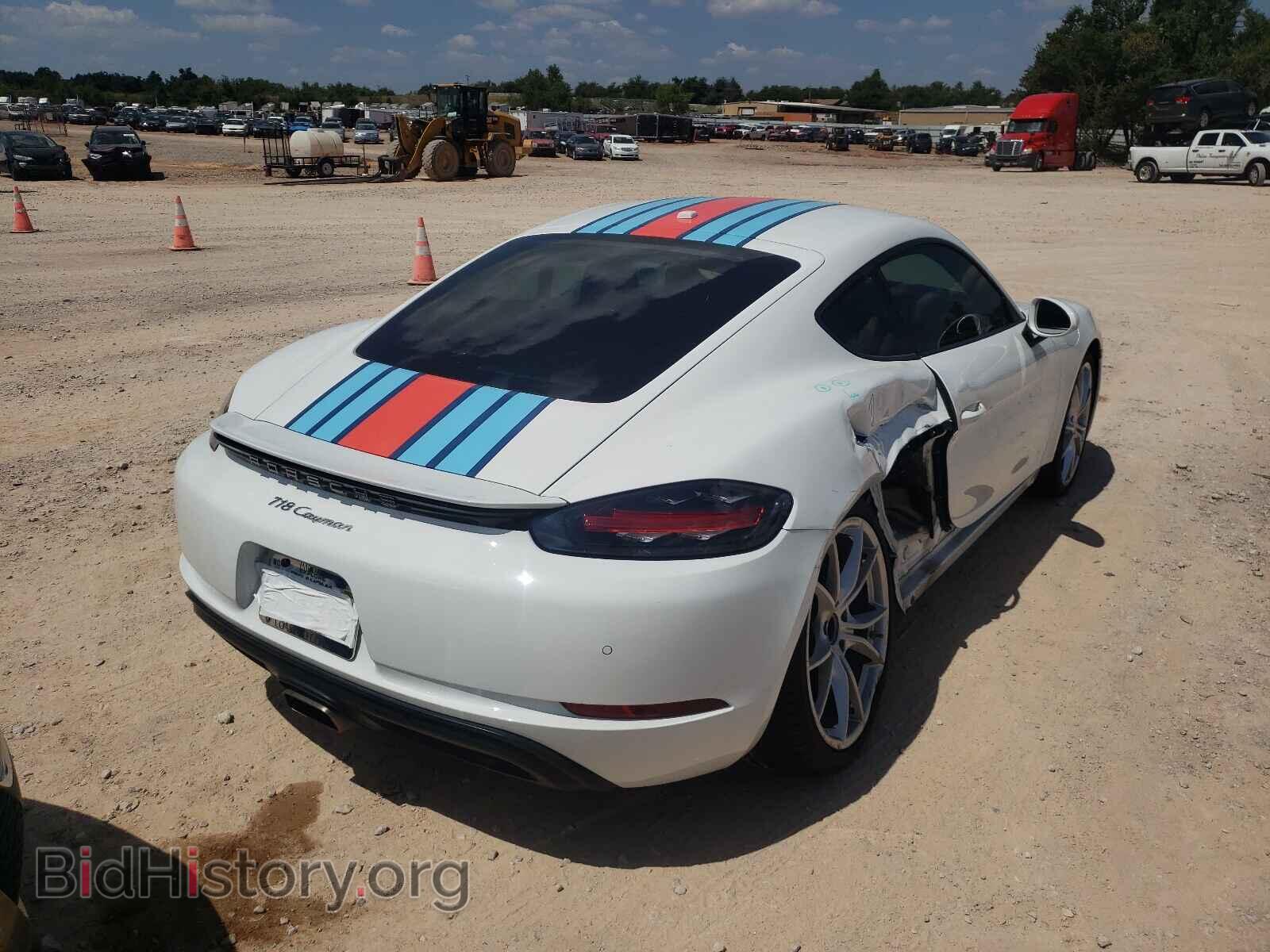 2017 PORSCHE CAYMAN - VIN: WP0AA2A81HS270467 - Фото 4