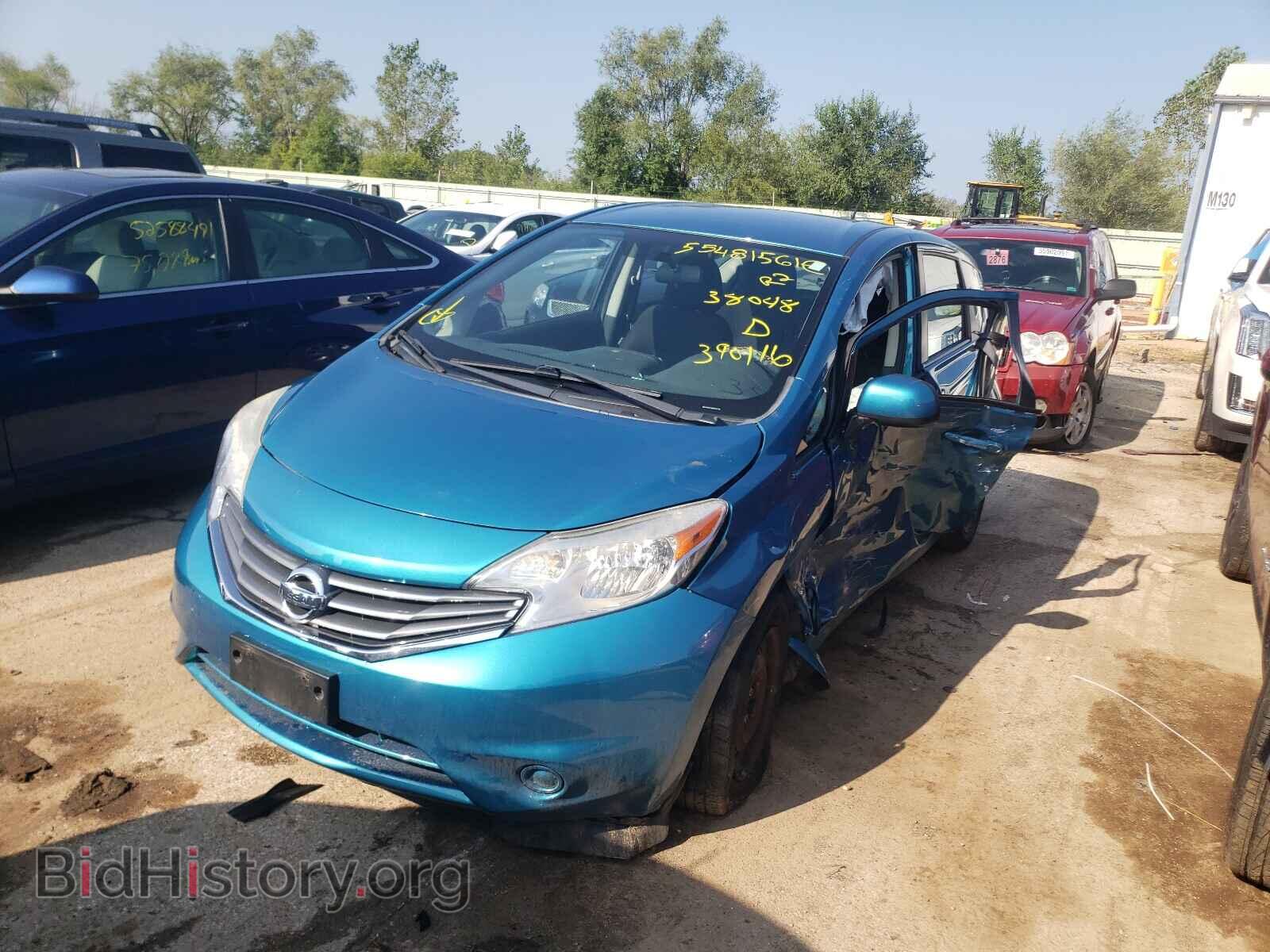 2014 NISSAN VERSA - VIN: 3N1CE2CP4EL390116 - Фото 2
