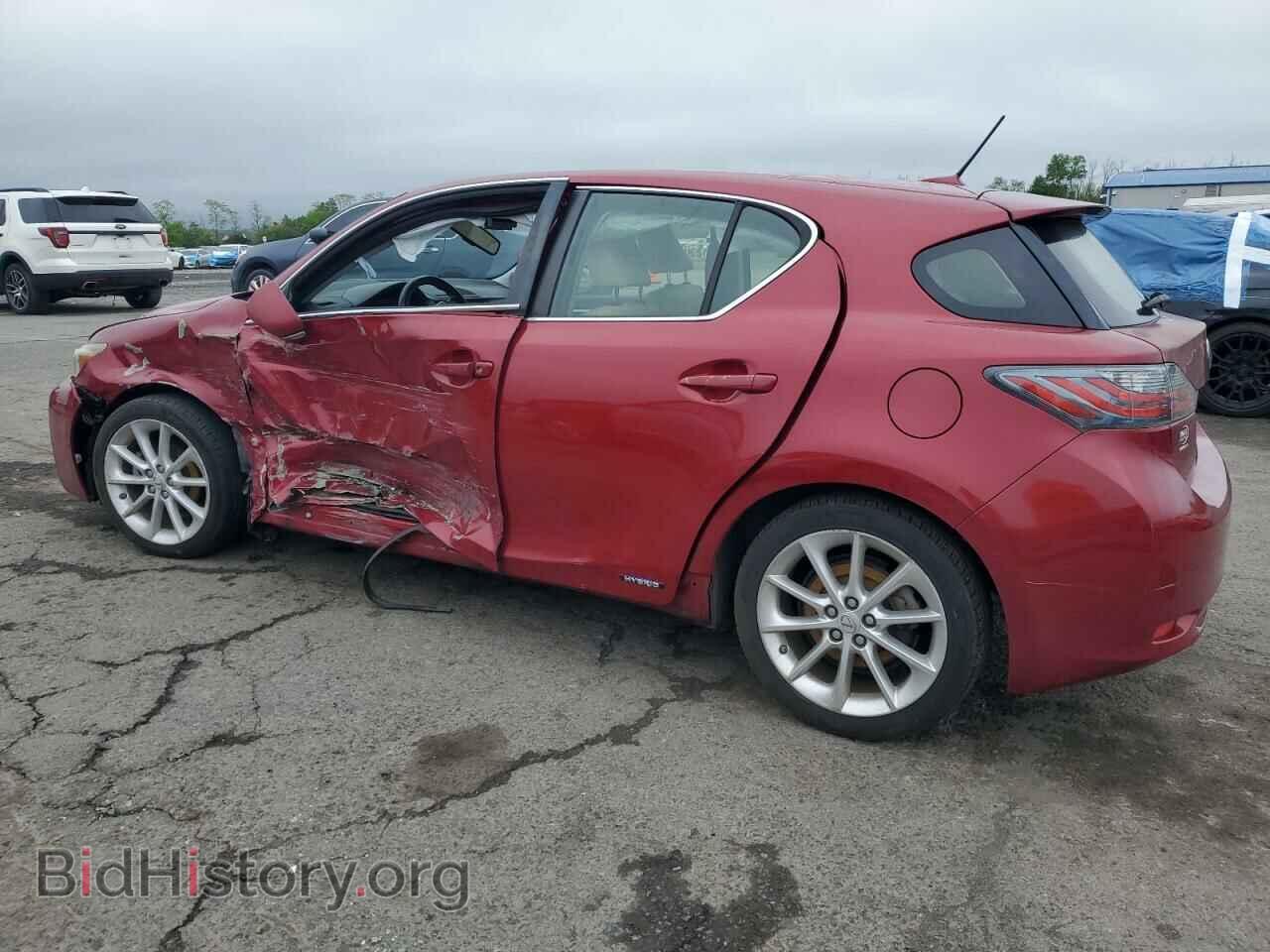 2012 LEXUS CT 200 - VIN: JTHKD5BH9C2114065 - Фото 2