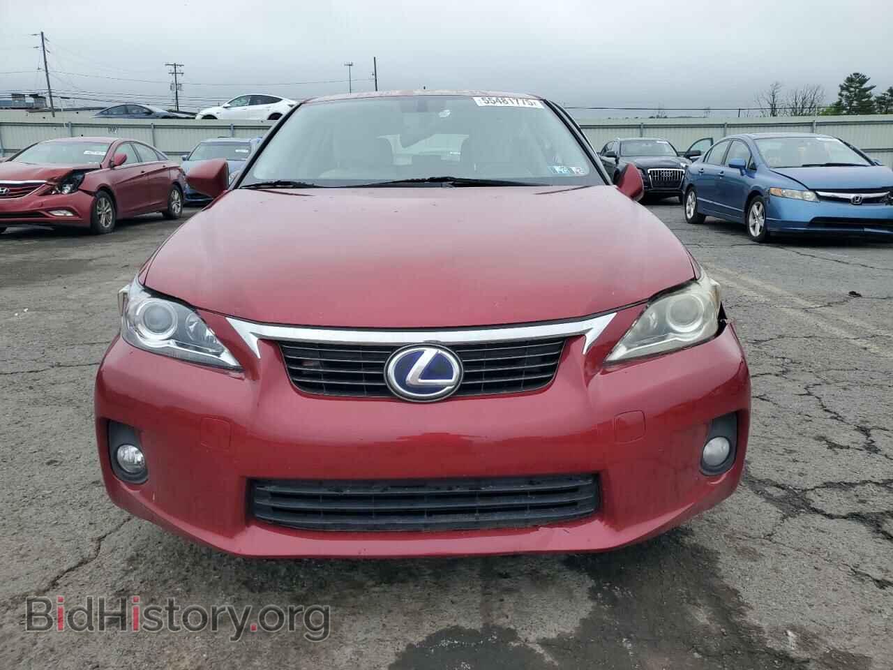 2012 LEXUS CT 200 - VIN: JTHKD5BH9C2114065 - Фото 5