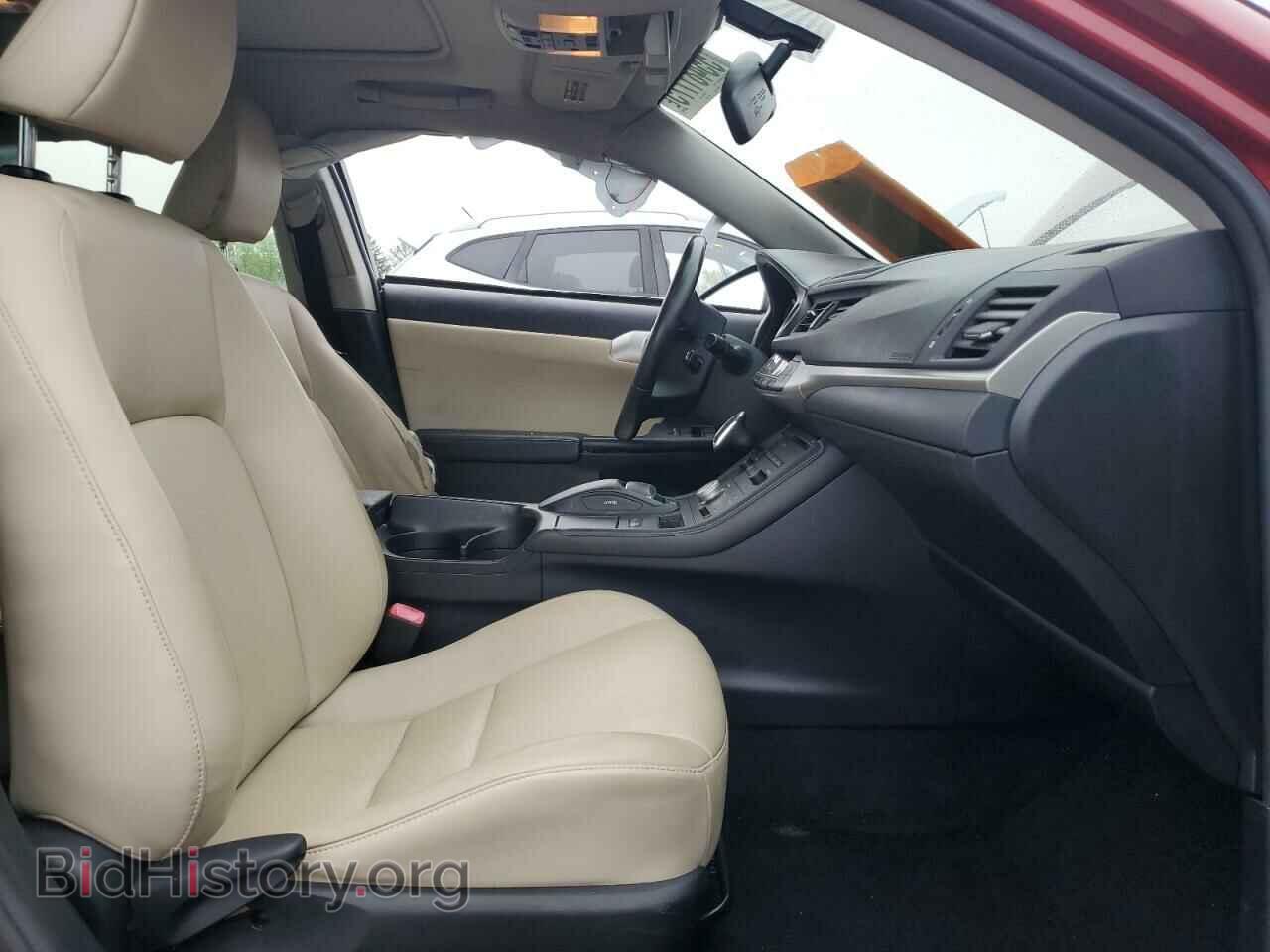 2012 LEXUS CT 200 - VIN: JTHKD5BH9C2114065 - Фото 7