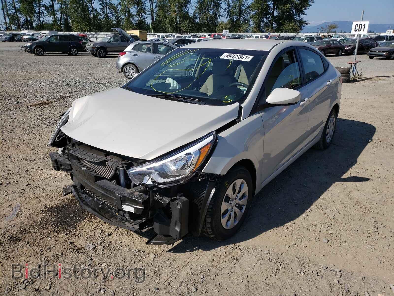 2015 HYUNDAI ACCENT - VIN: KMHCT4AEXFU855680 - Фото 2