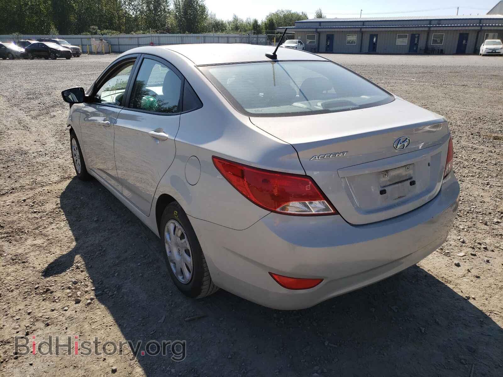 2015 HYUNDAI ACCENT - VIN: KMHCT4AEXFU855680 - Фото 3