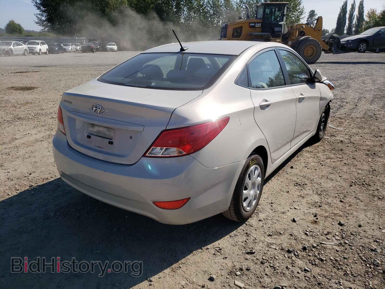 2015 HYUNDAI ACCENT - VIN: KMHCT4AEXFU855680 - Фото 4