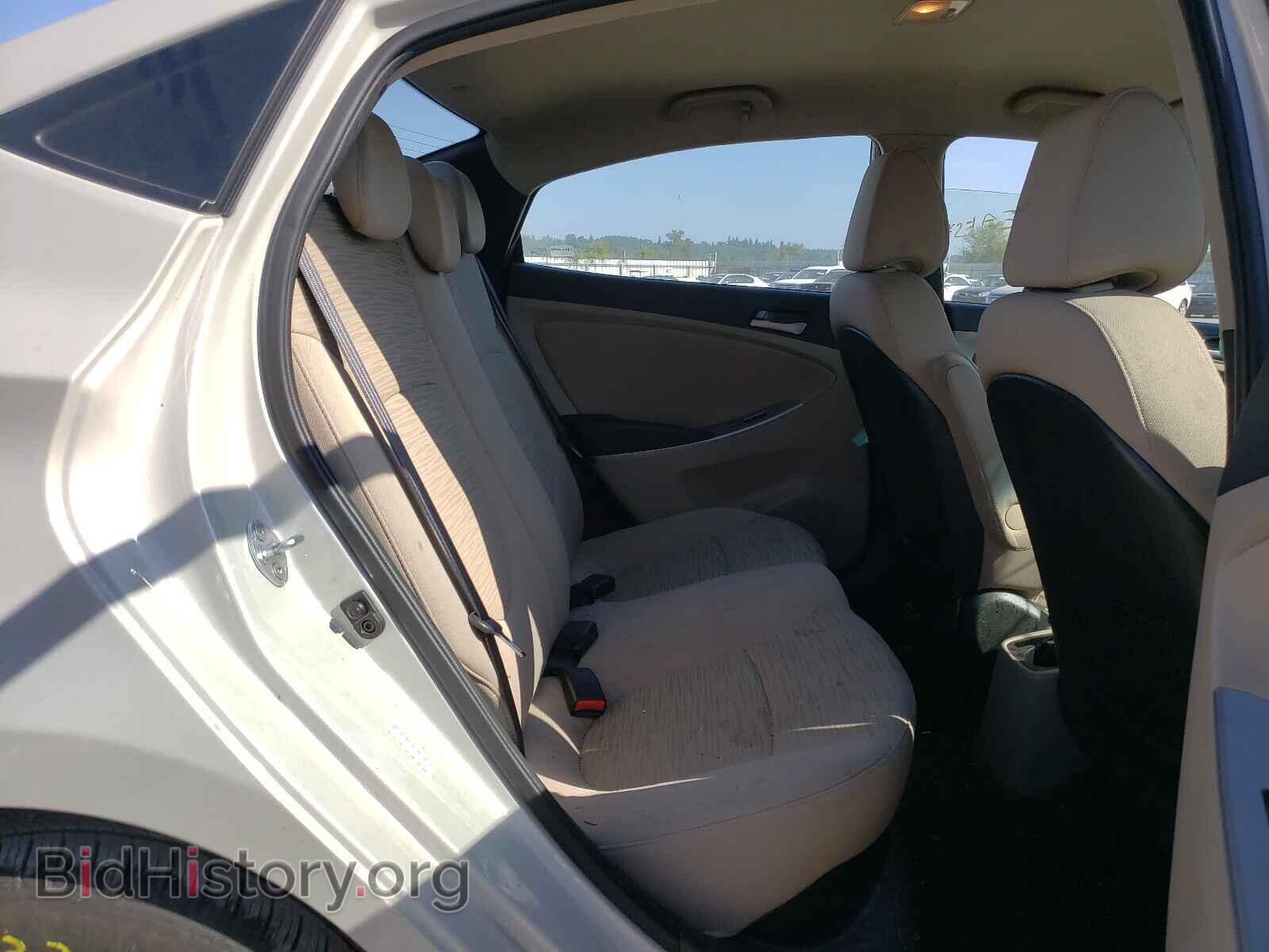 2015 HYUNDAI ACCENT - VIN: KMHCT4AEXFU855680 - Фото 6