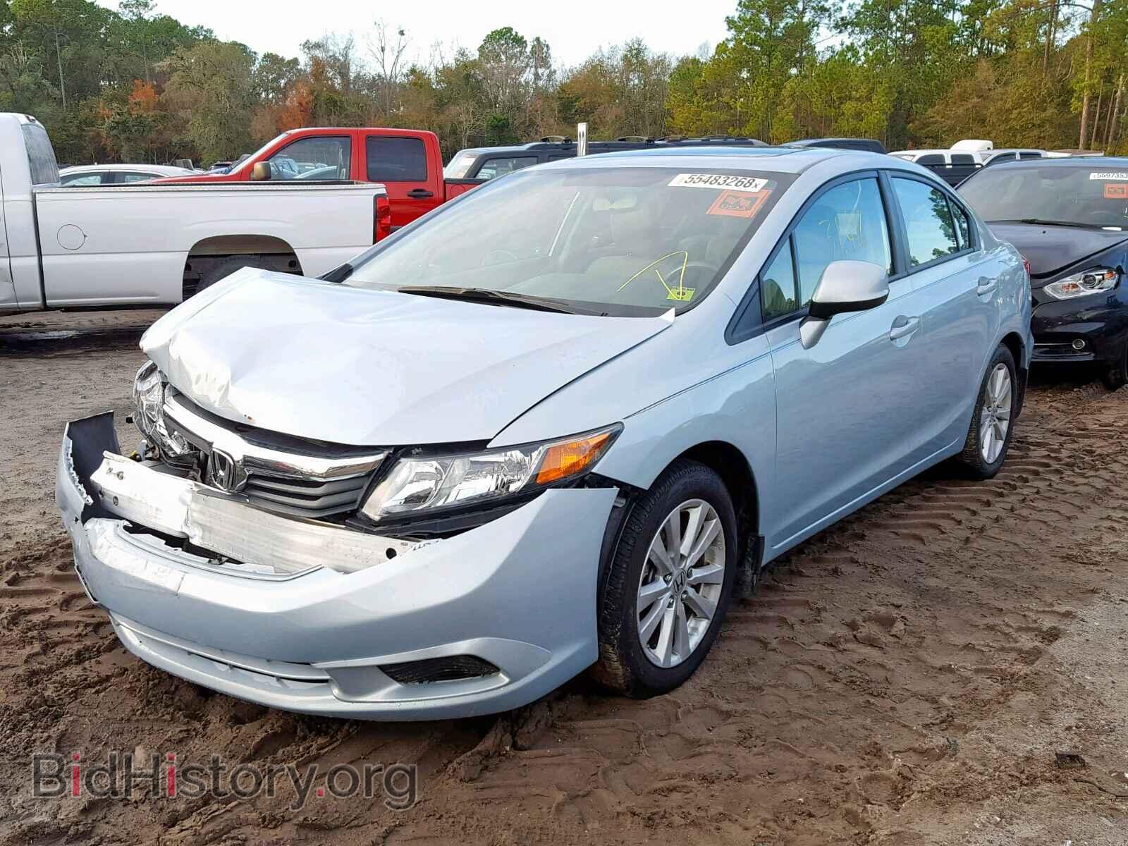 2012 HONDA CIVIC - VIN: 19XFB2F99CE073417 - Фото 2
