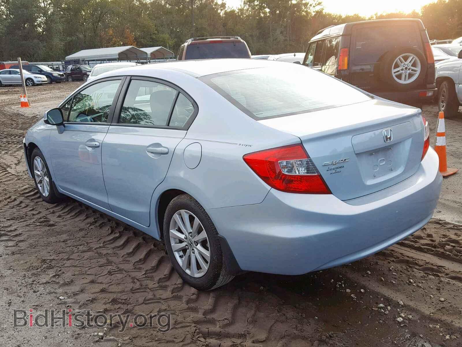 2012 HONDA CIVIC - VIN: 19XFB2F99CE073417 - Фото 3