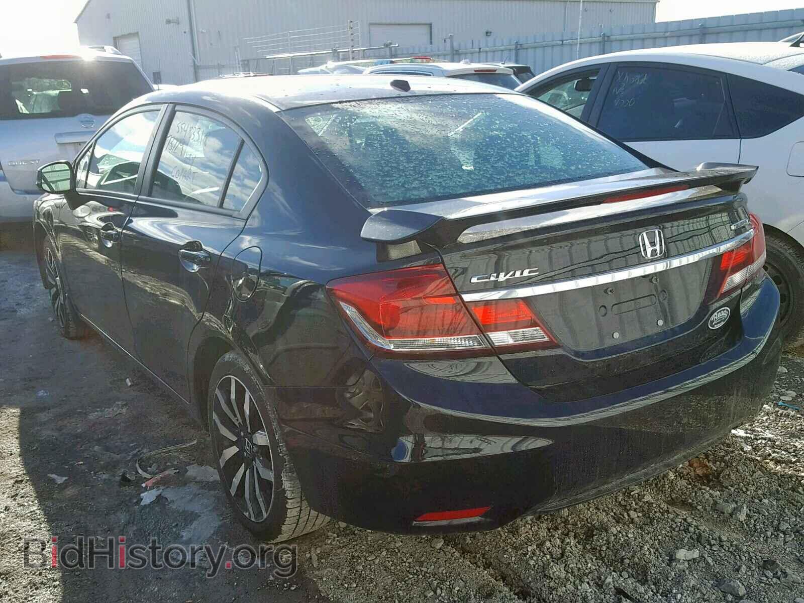 2013 HONDA CIVIC - VIN: 2HGFB2F75DH012328 - Фото 3