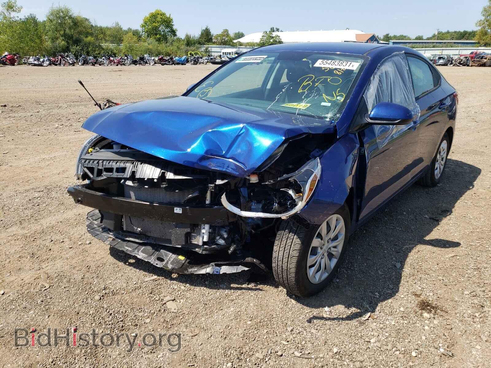 2021 HYUNDAI ACCENT - VIN: 3KPC24A68ME147603 - Фото 9