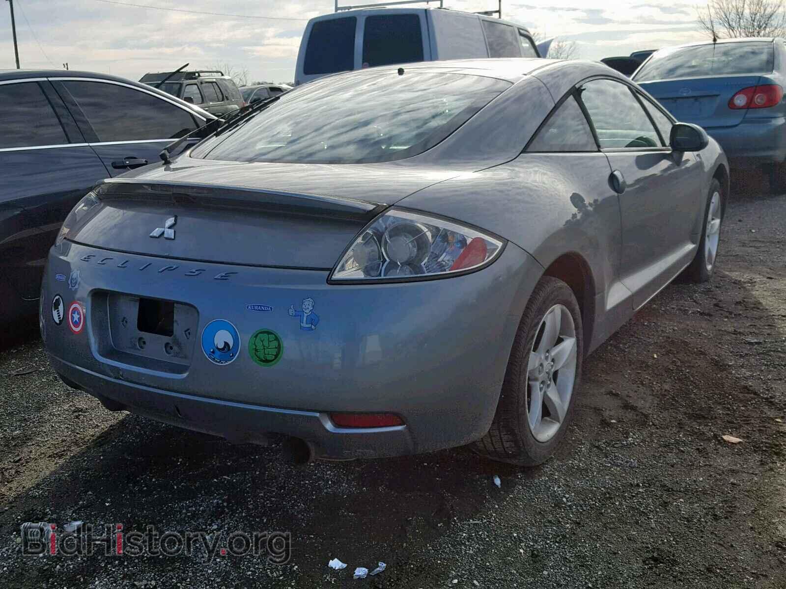 2007 MITSUBISHI ECLIPSE - VIN: 4A3AK24F47E021386 - Photo 4