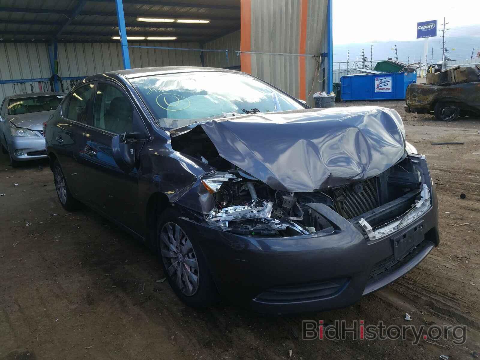 Photo 1N4AB7AP8EN855113 - NISSAN SENTRA 2014