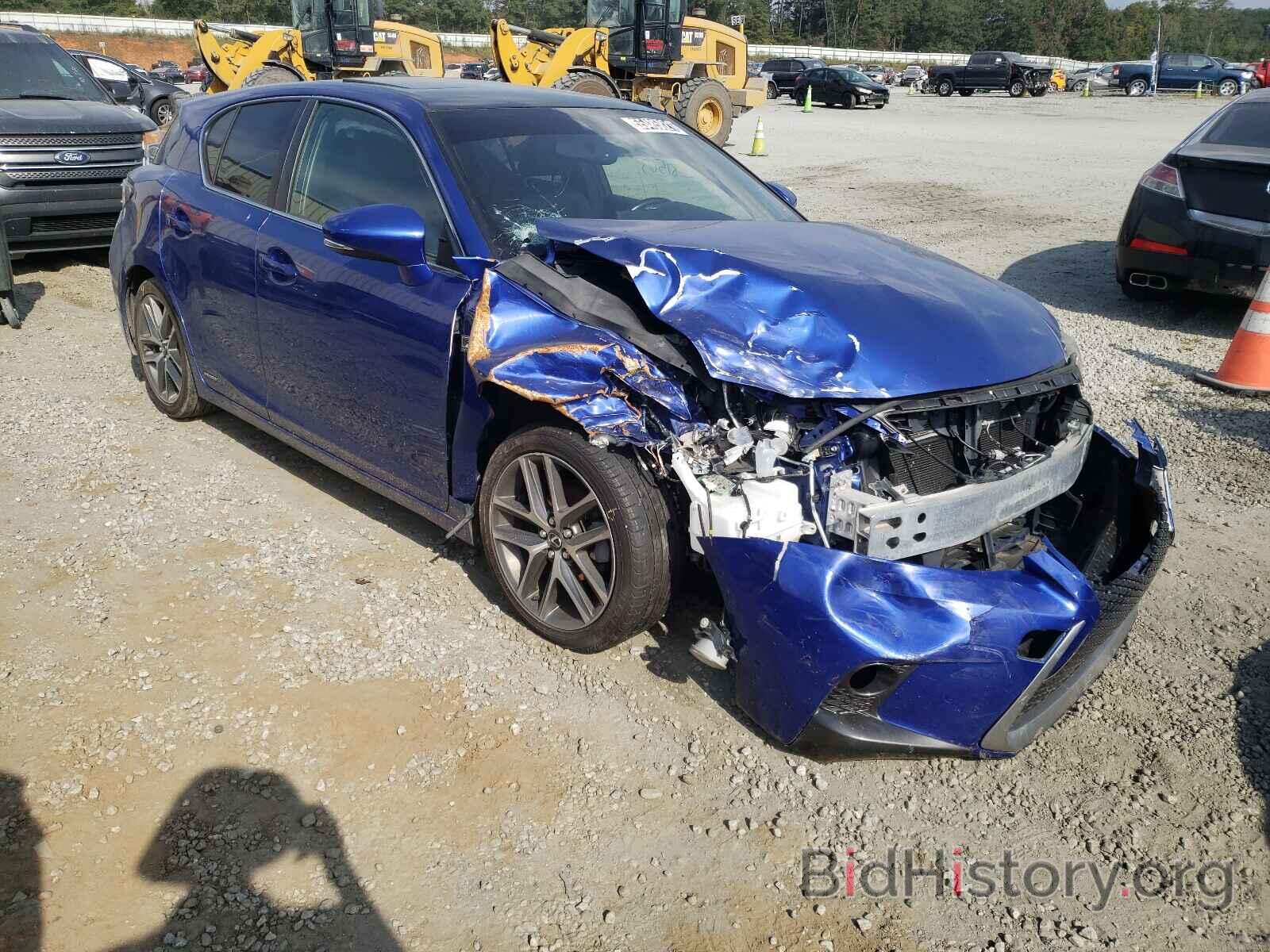 Photo JTHKD5BH1E2196909 - LEXUS CT 200 2014