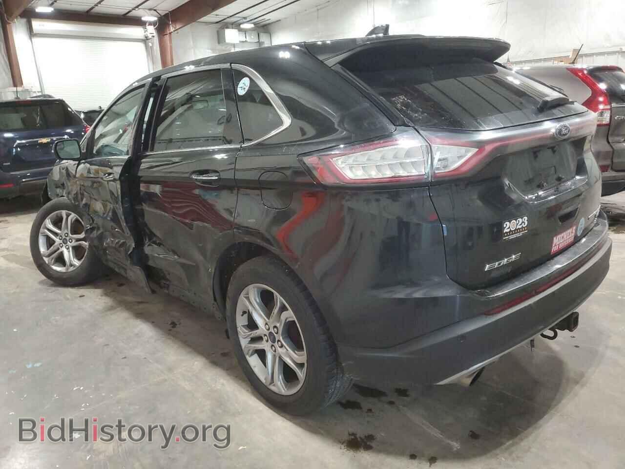 2015 FORD EDGE - VIN: 2FMTK4K90FBB71392 - Photo 2