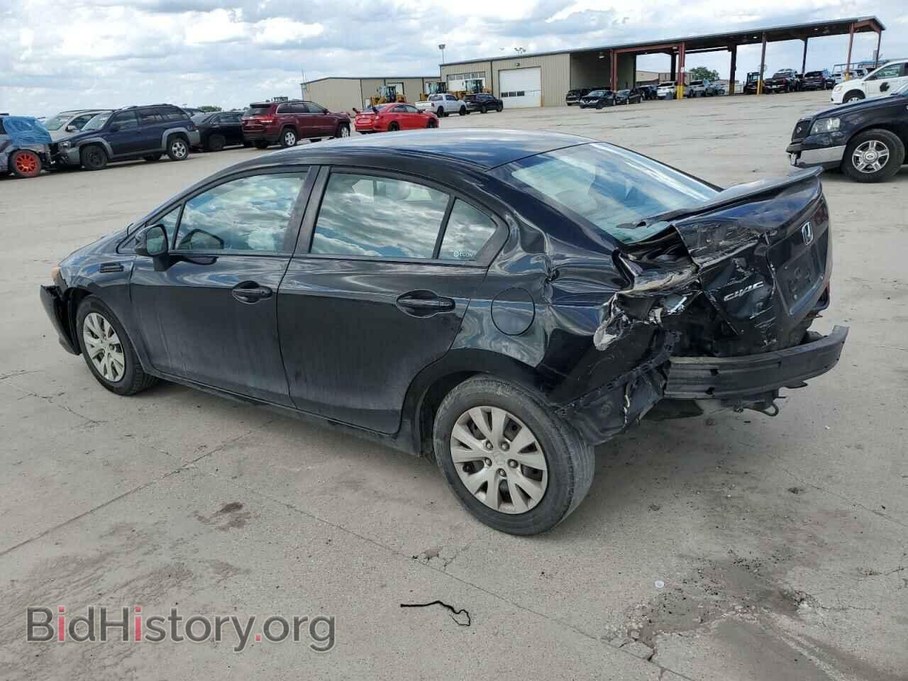 2012 HONDA CIVIC - VIN: 2HGFB2F58CH334846 - Фото 2