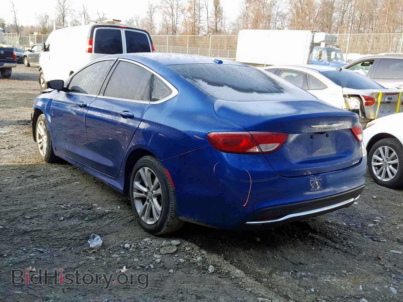 2015 CHRYSLER 200 - VIN: 1C3CCCAB9FN594464 - Фото 3