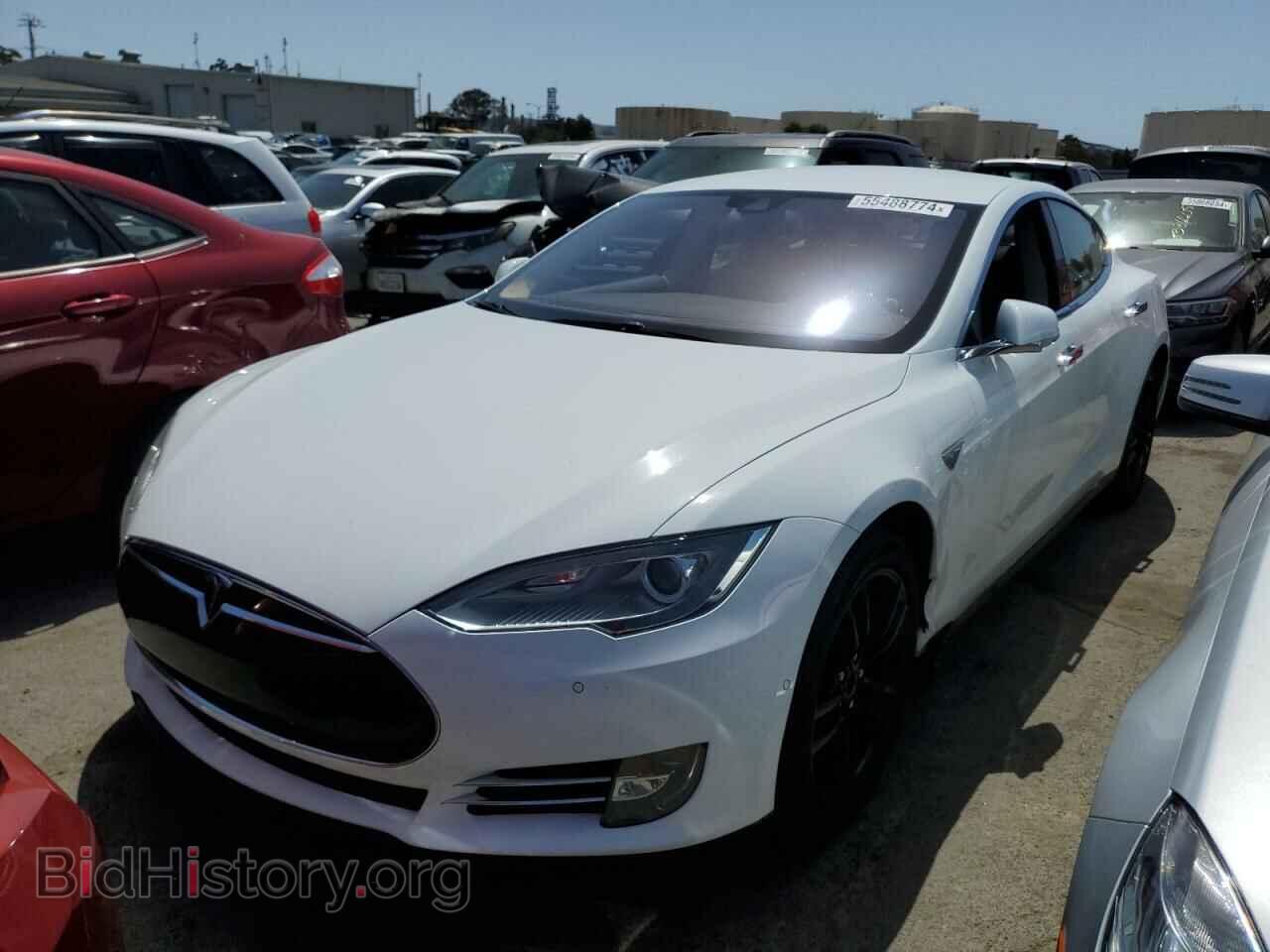 Фотография 5YJSA1H14EFP51118 - TESLA MODEL S 2014