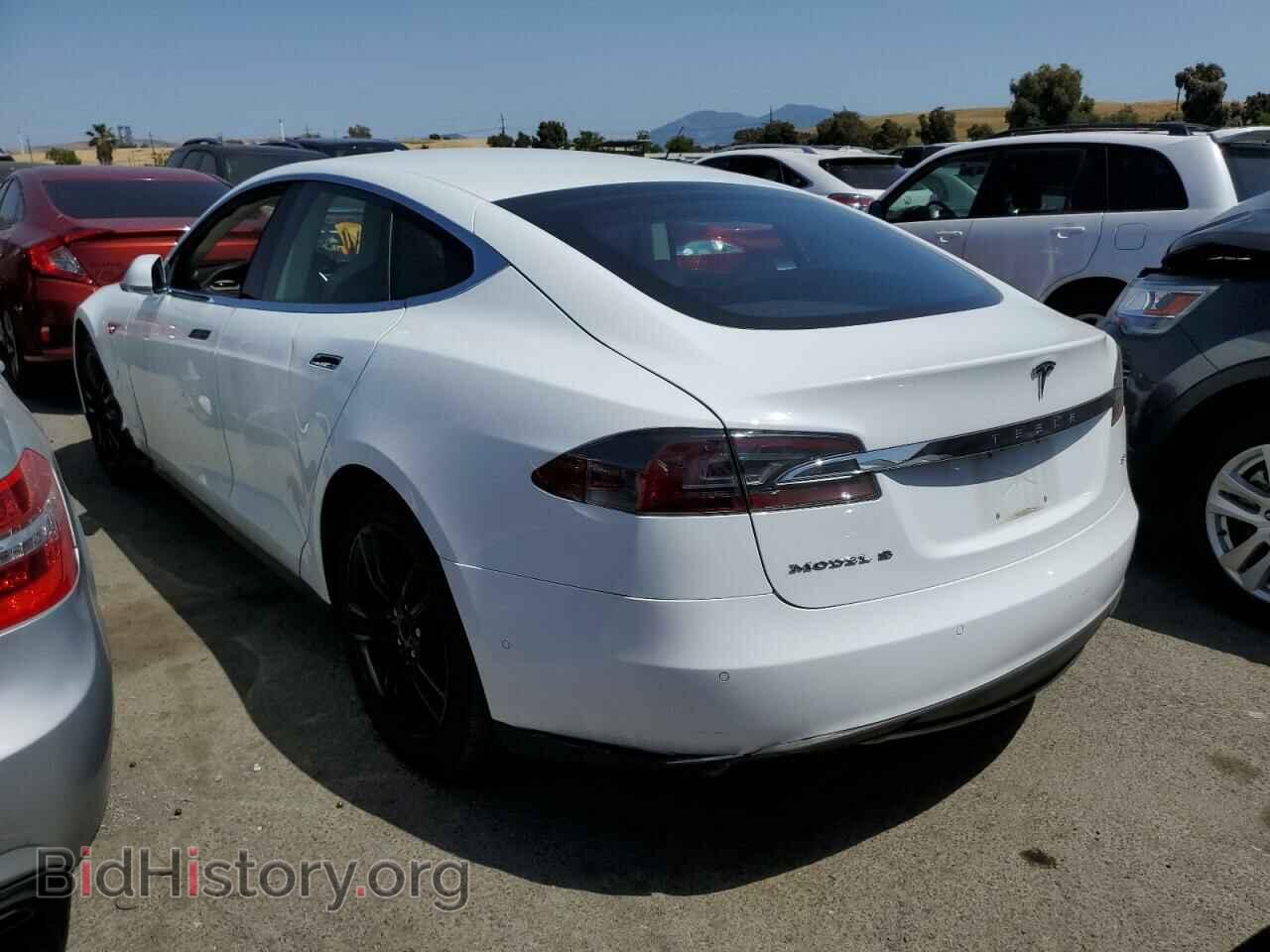 2014 TESLA MODEL S - VIN: 5YJSA1H14EFP51118 - Фото 2