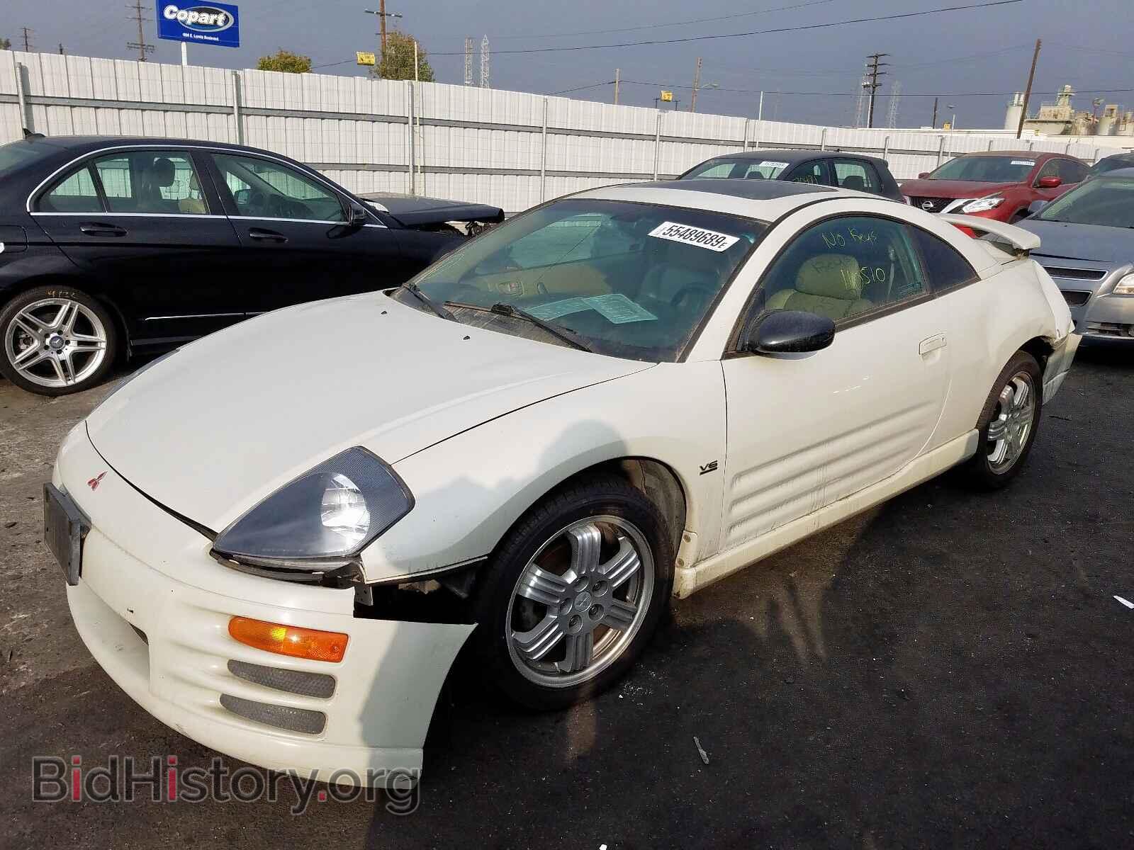 2001 MITSUBISHI ECLIPSE - VIN: 4A3AC54H51E115638 - Photo 2