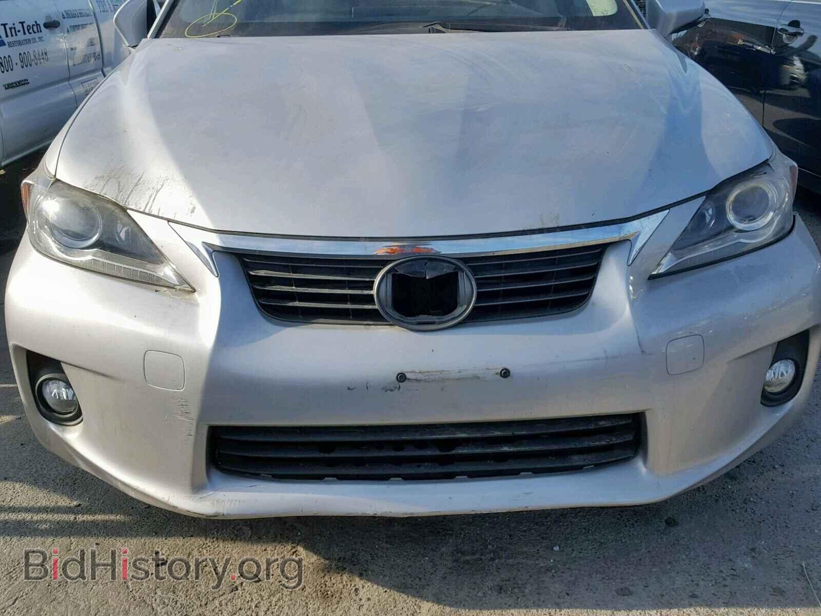 2012 LEXUS CT 200 - VIN: JTHKD5BH9C2087837 - Фото 9