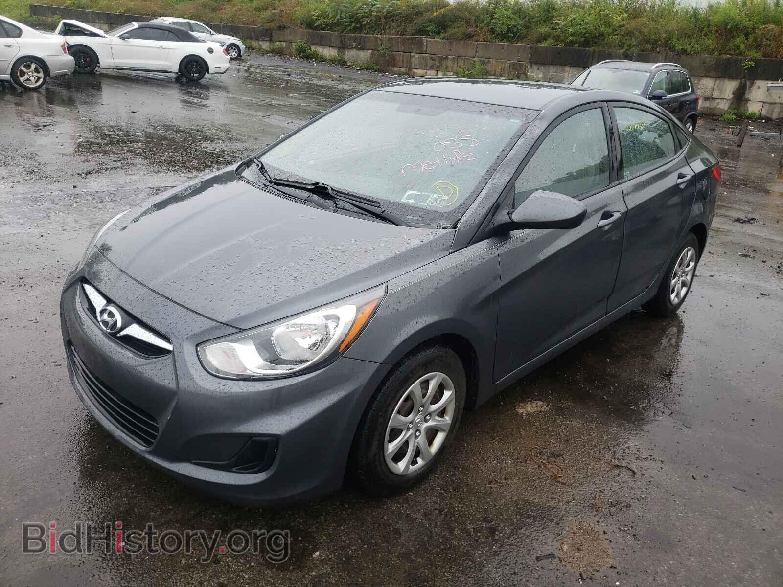 2013 HYUNDAI ACCENT - VIN: KMHCT4AE2DU406474 - Фото 2