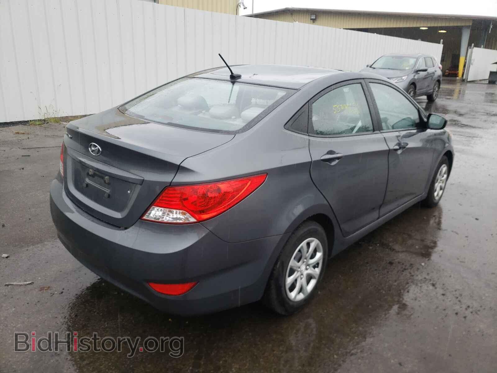 2013 HYUNDAI ACCENT - VIN: KMHCT4AE2DU406474 - Фото 4