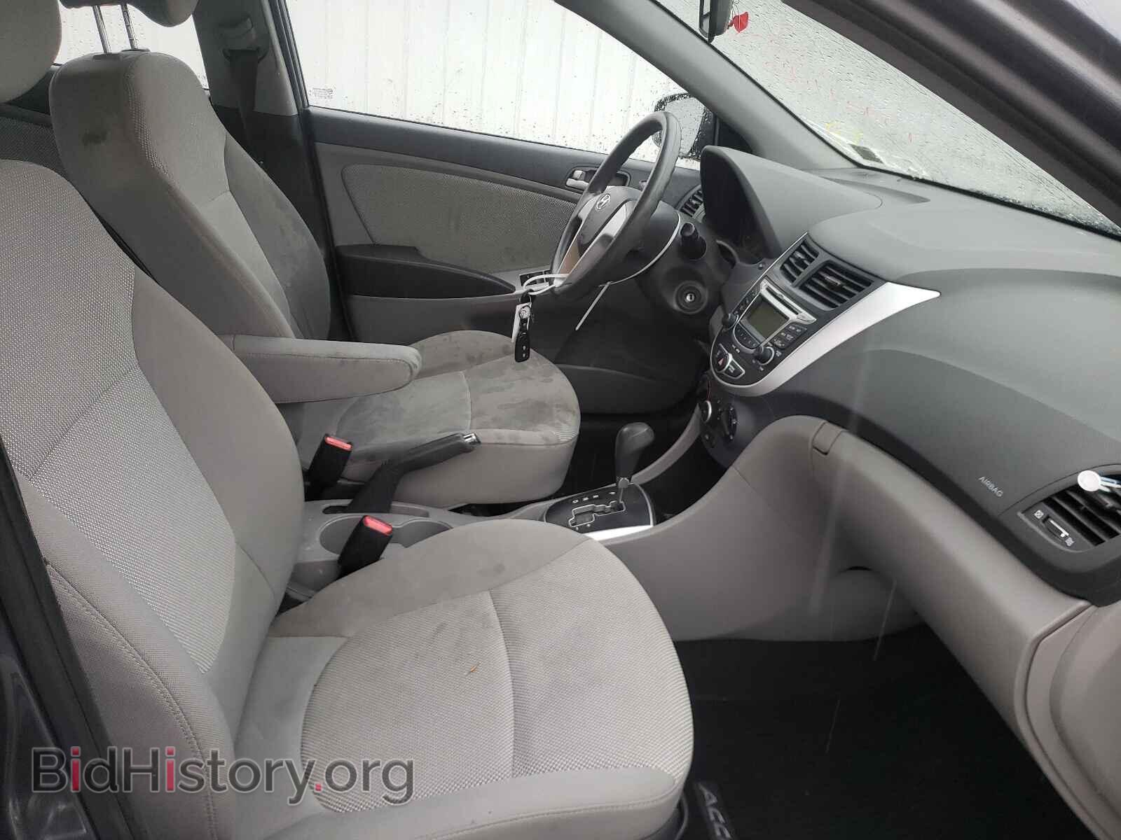 2013 HYUNDAI ACCENT - VIN: KMHCT4AE2DU406474 - Фото 5