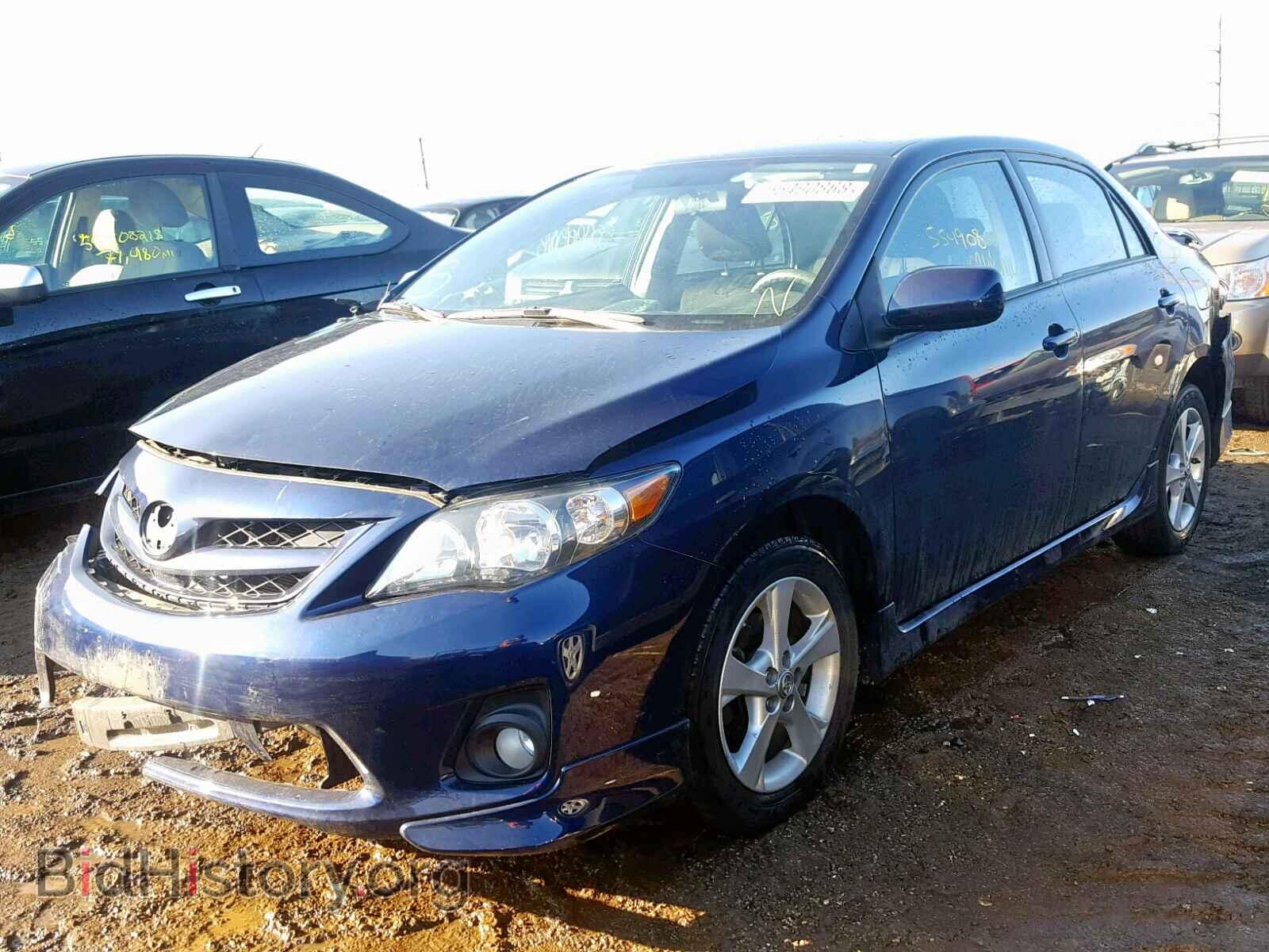 2013 TOYOTA COROLLA BA - VIN: 5YFBU4EEXDP209640 - Фото 2