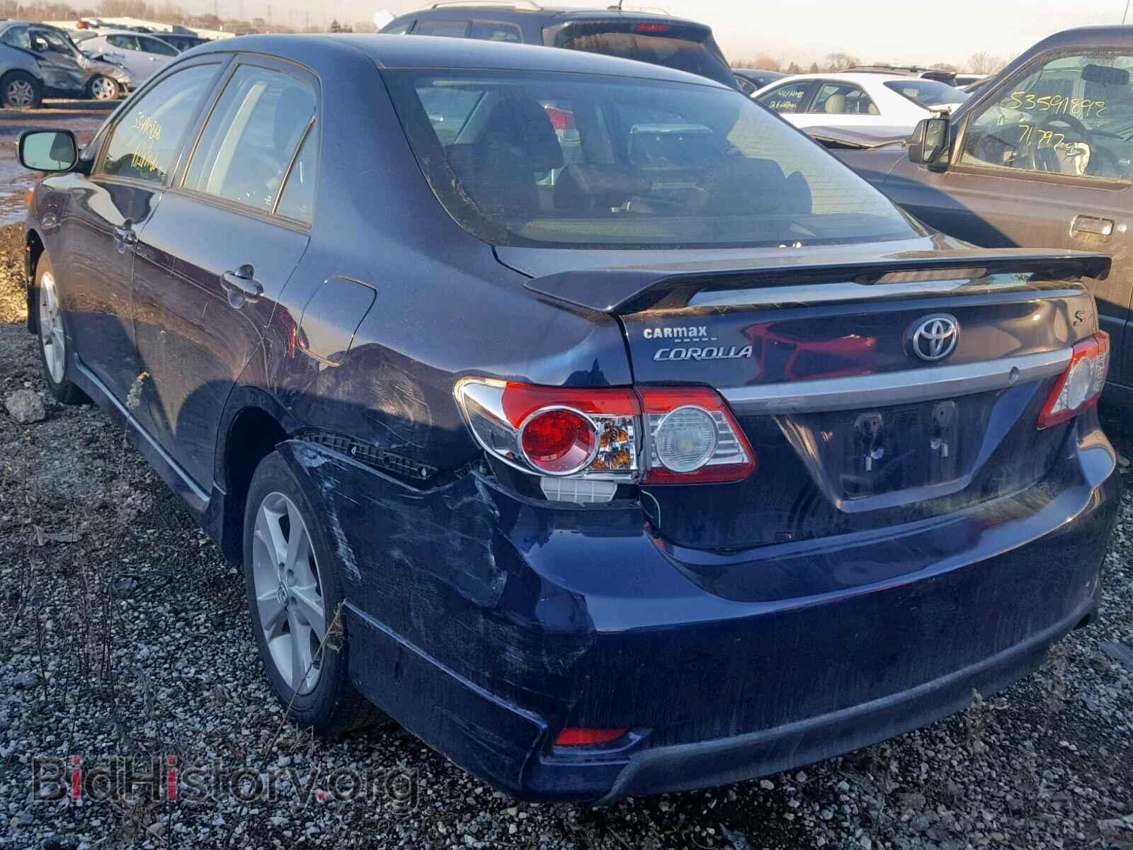 2013 TOYOTA COROLLA BA - VIN: 5YFBU4EEXDP209640 - Фото 3