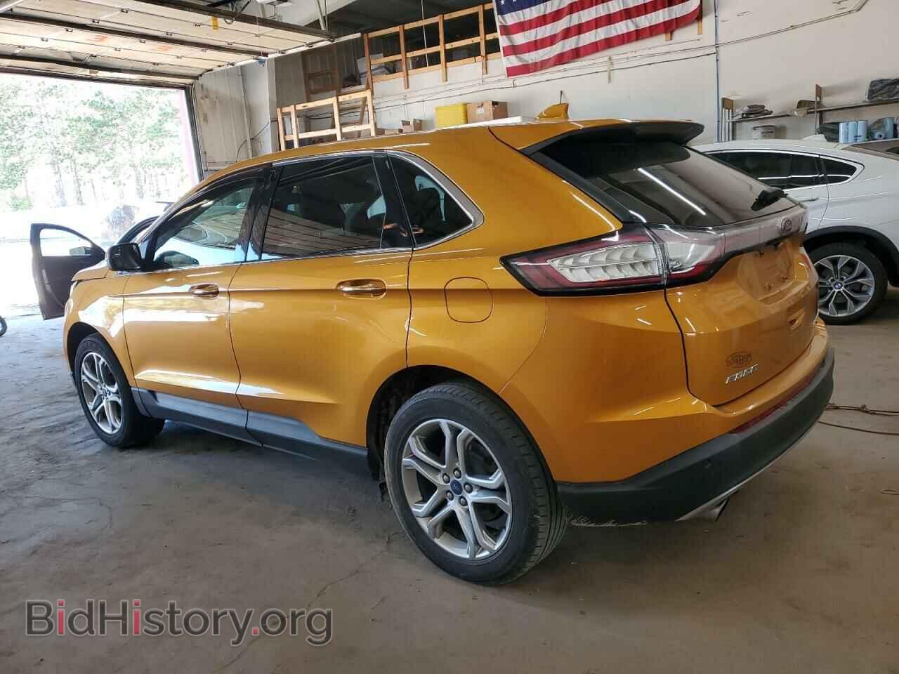 2016 FORD EDGE - VIN: 2FMPK4K91GBB41885 - Фото 2