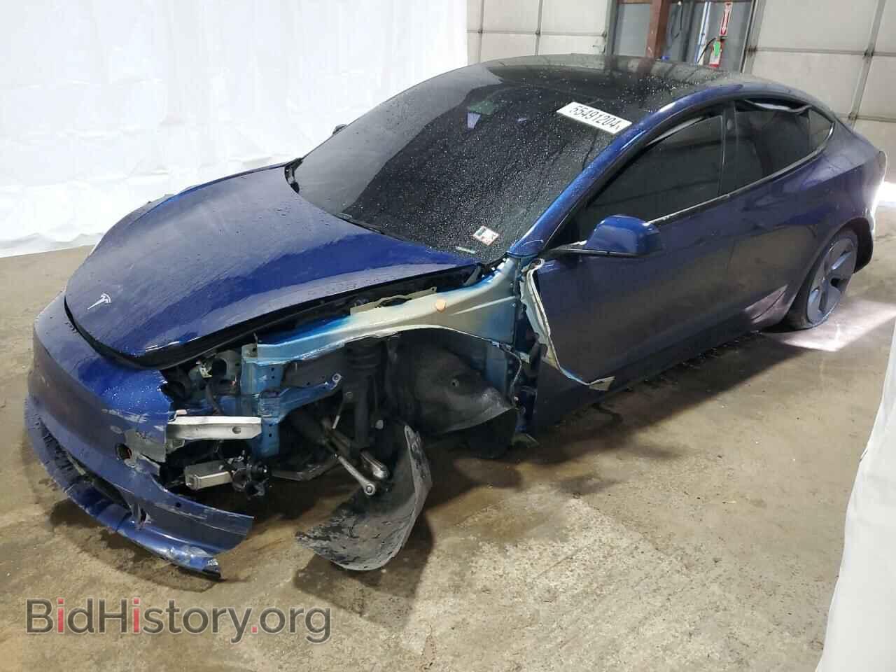 Фотография 5YJ3E1EAXNF287586 - TESLA MODEL 3 2022