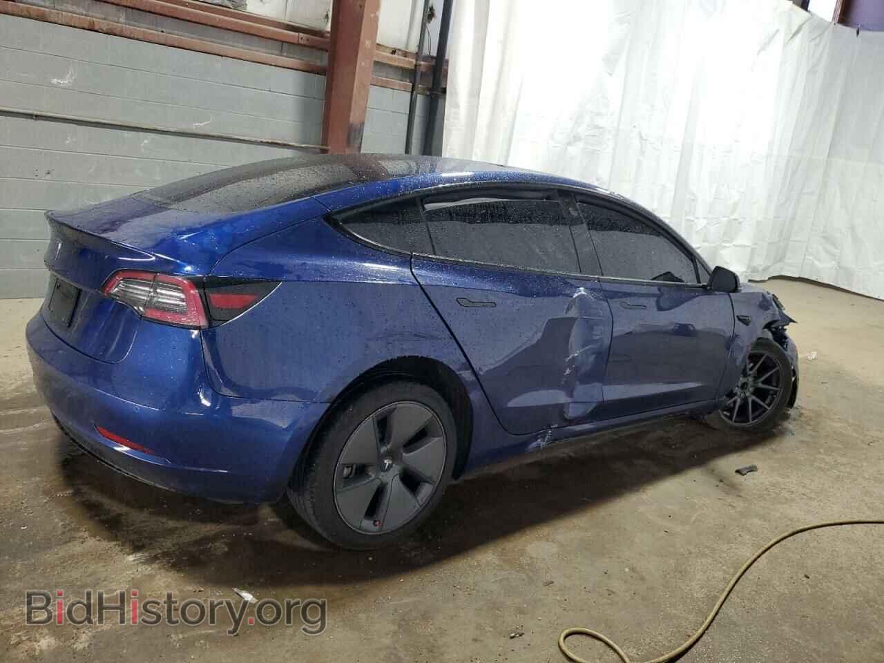 2022 TESLA MODEL 3 - VIN: 5YJ3E1EAXNF287586 - Фото 3