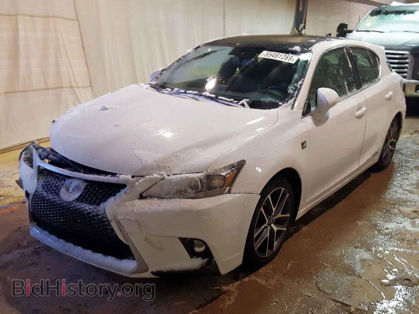 2015 LEXUS CT 200 - VIN: JTHKD5BH3F2211170 - Фото 2