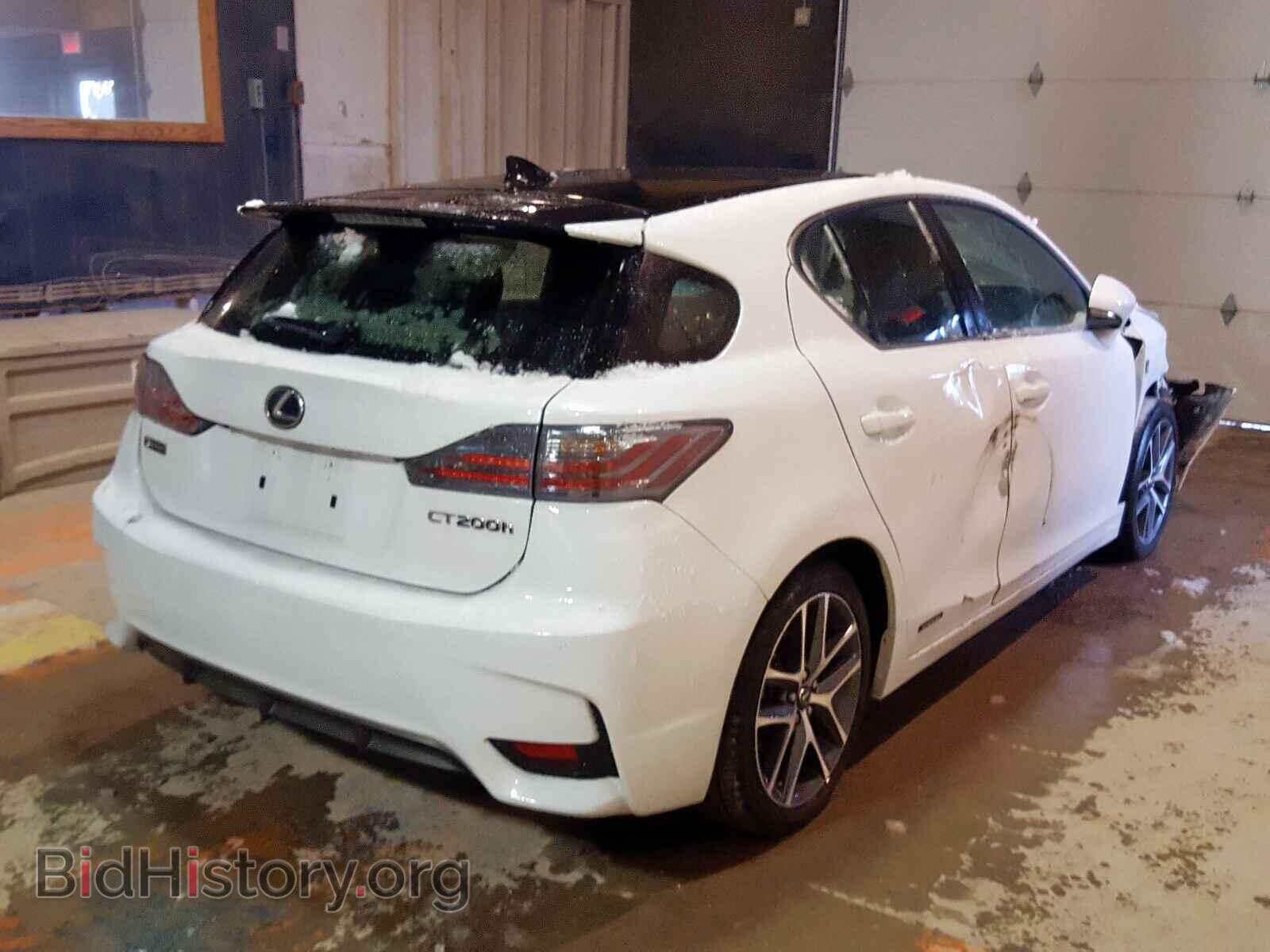 2015 LEXUS CT 200 - VIN: JTHKD5BH3F2211170 - Фото 4