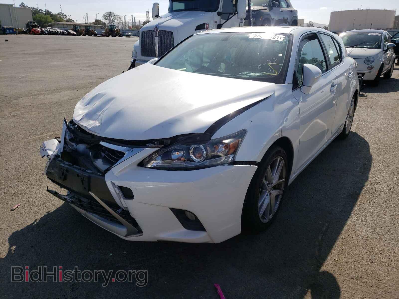 2014 LEXUS CT 200 - VIN: JTHKD5BH7E2202194 - Фото 2