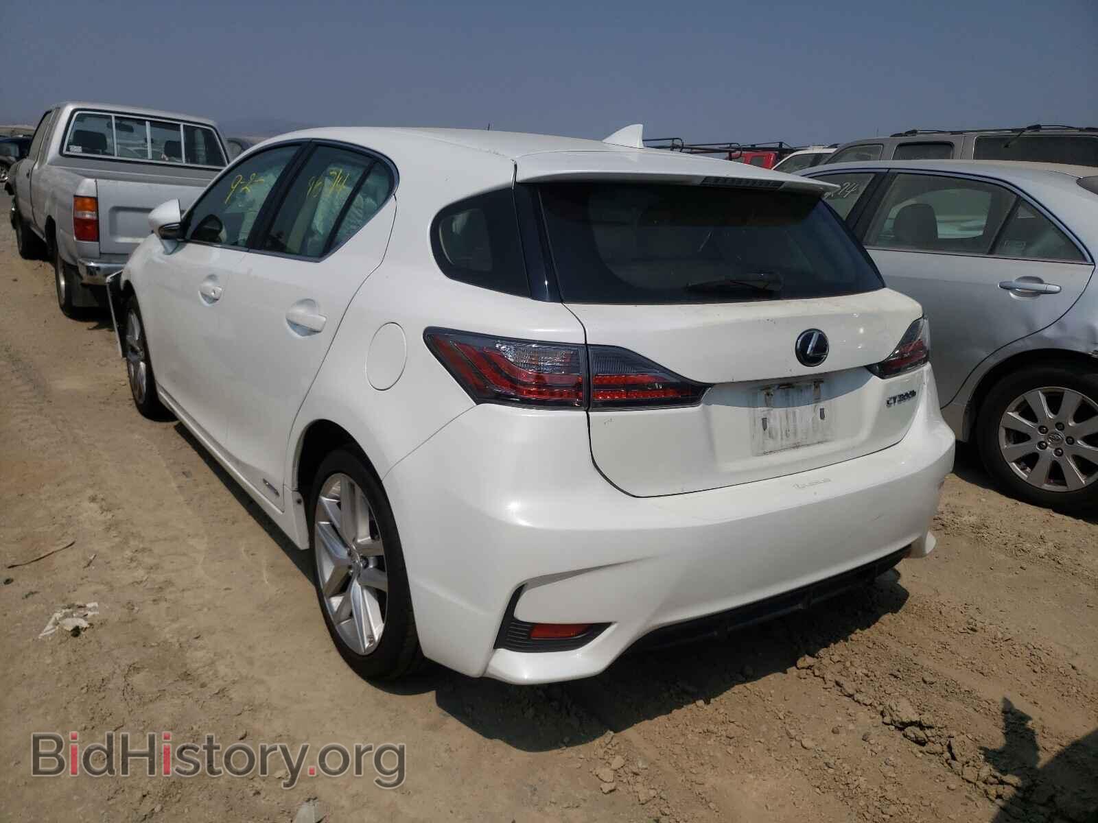 2014 LEXUS CT 200 - VIN: JTHKD5BH7E2202194 - Фото 3