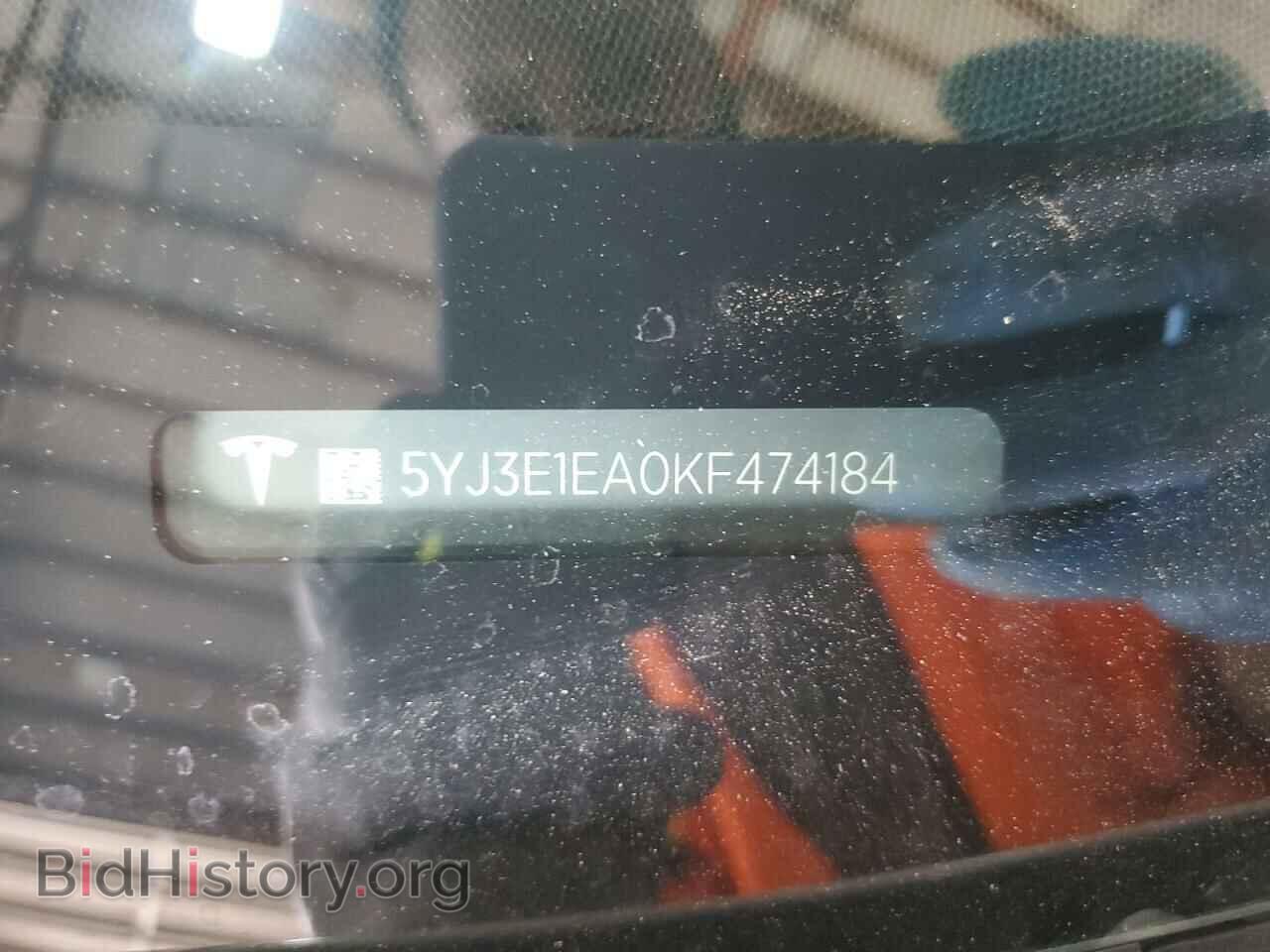 2019 TESLA MODEL 3 - VIN: 5YJ3E1EA0KF474184 - Photo 12